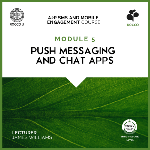 5. PUSH MESSAGING AND CHAT APPS