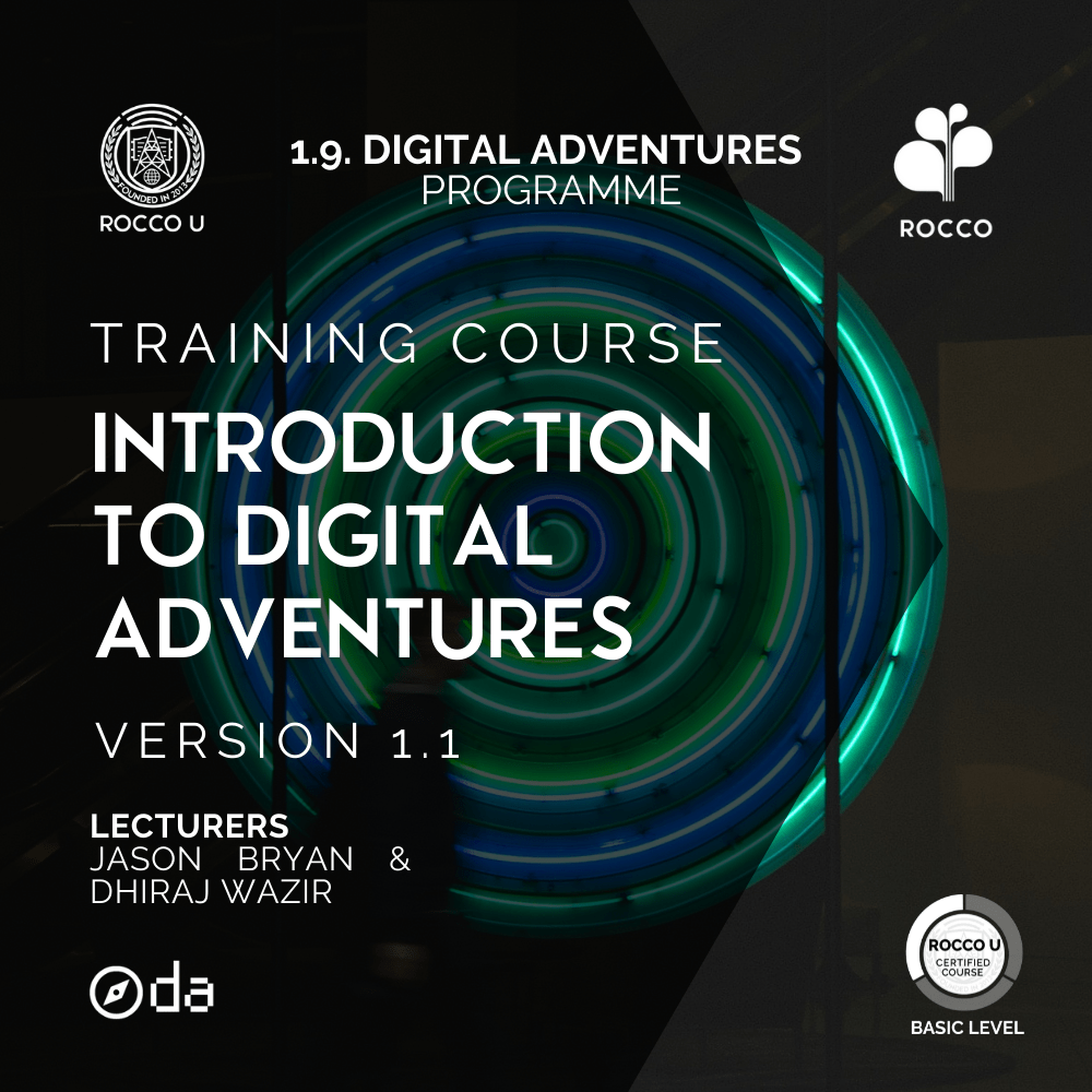 INTRODUCTION TO DIGITAL ADVENTURES course